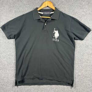 US Polo Assn Shirt Mens Large Short Sleeve Logo Number 3